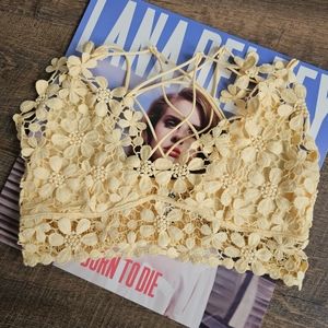 Free People Miss Dazie Bralette yellow